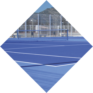 Sport courts system - Basic solution